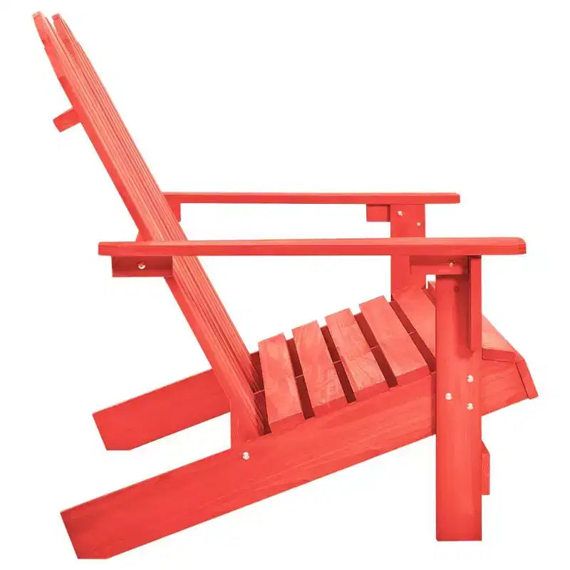 vidaXL Sedia Adirondack da Giardino a 2 Posti Mobili da Esterno in Legno Massello di Abete