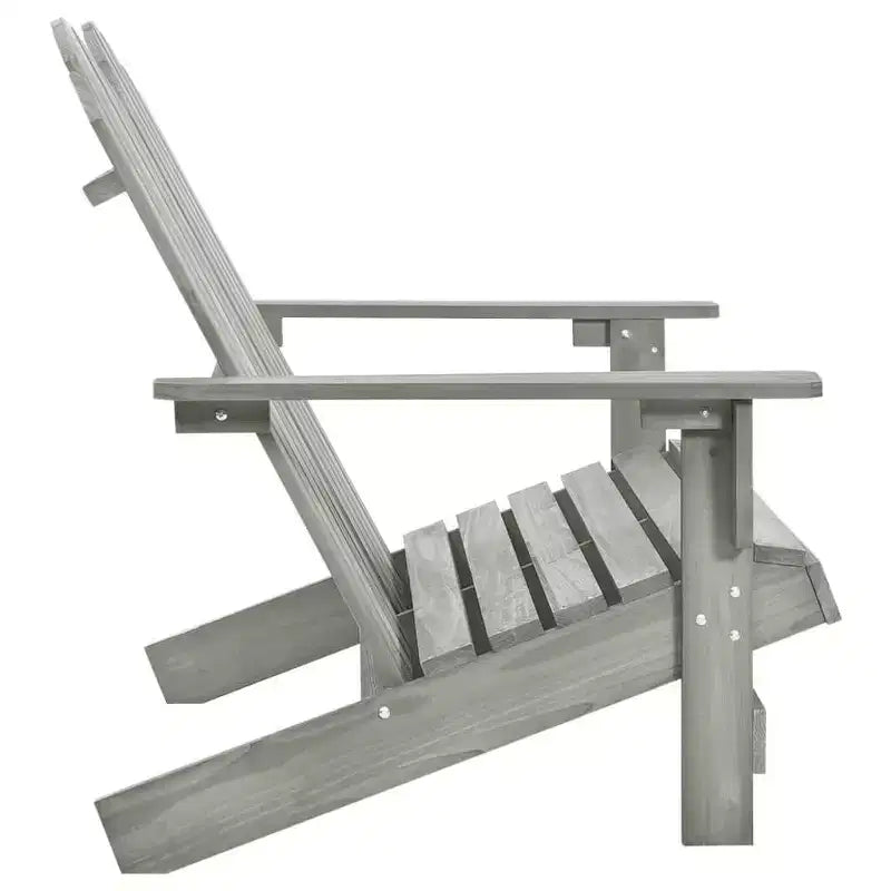 vidaXL Sedia Adirondack da Giardino a 2 Posti Mobili da Esterno in Legno Massello di Abete