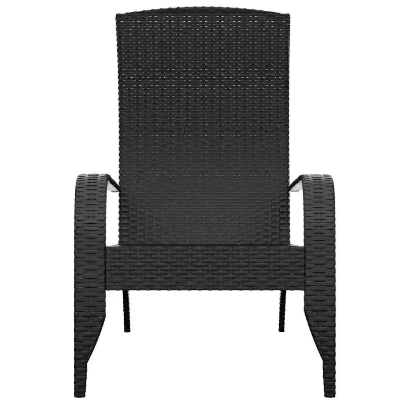 vidaXL Sedia da Giardino Adirondack in Polyrattan