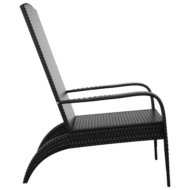 vidaXL Sedia da Giardino Adirondack in Polyrattan