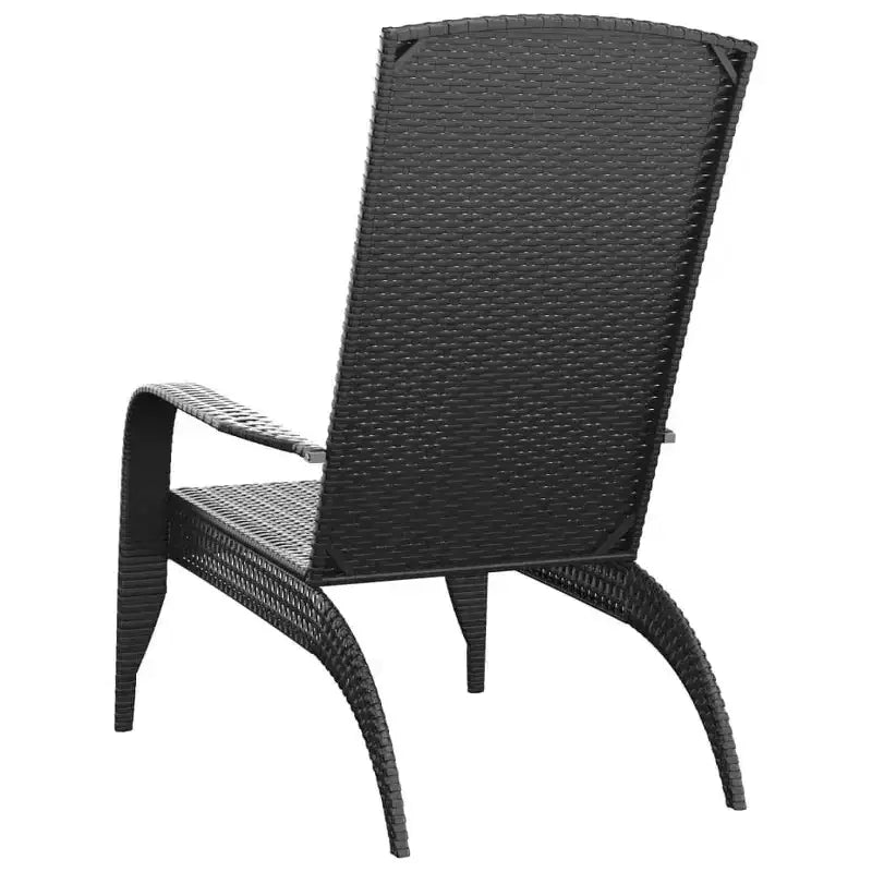 vidaXL Sedia da Giardino Adirondack in Polyrattan