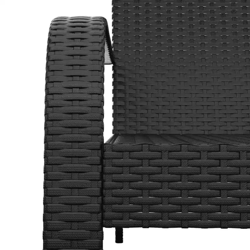 vidaXL Sedia da Giardino Adirondack in Polyrattan