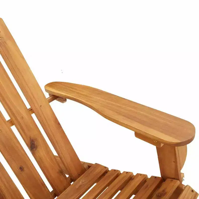 vidaXL Chaise de jardin Bois naturel Bois d'acacia massif Standard Pliable