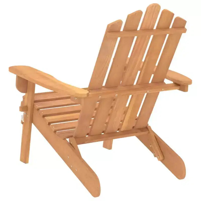 vidaXL Chaise de jardin Bois naturel Bois d'acacia massif Standard Pliable