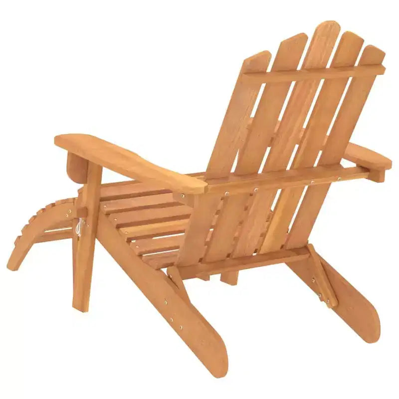vidaXL Chaise de jardin Bois naturel Bois d'acacia massif Standard Pliable