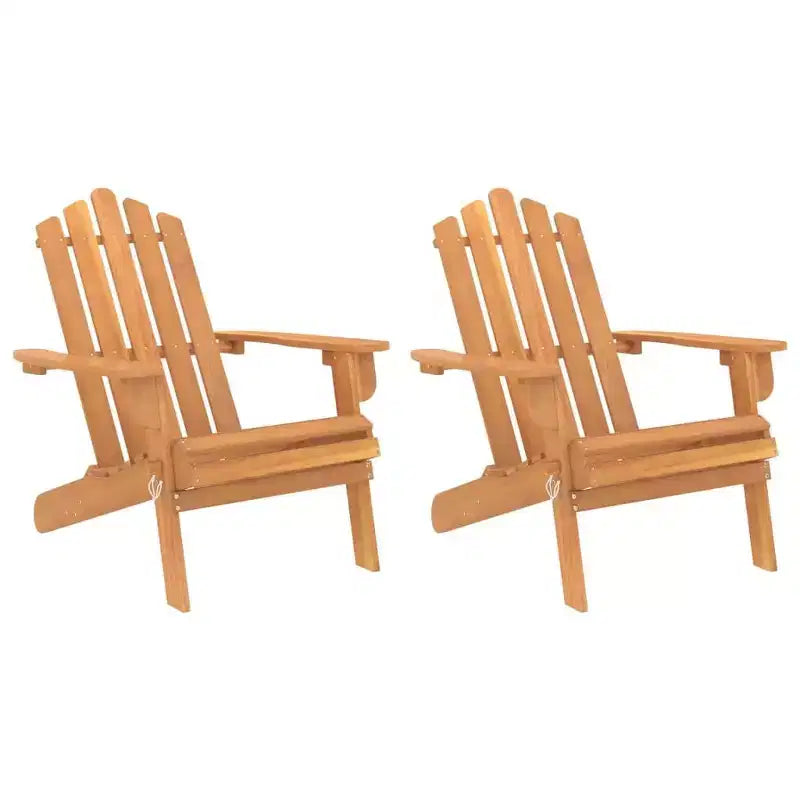 vidaXL Sedia da giardino Legno naturale Legno massello di acacia Standard Pieghevole