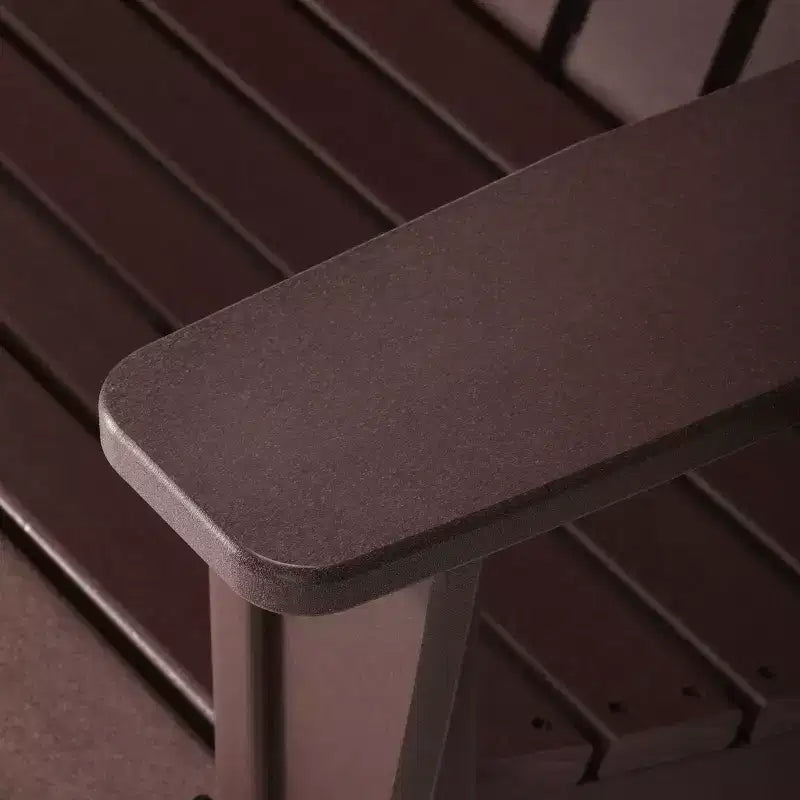 Banc de jardin pliant WestinTrends St. Augustine d'extérieur en HDPE de 49 po