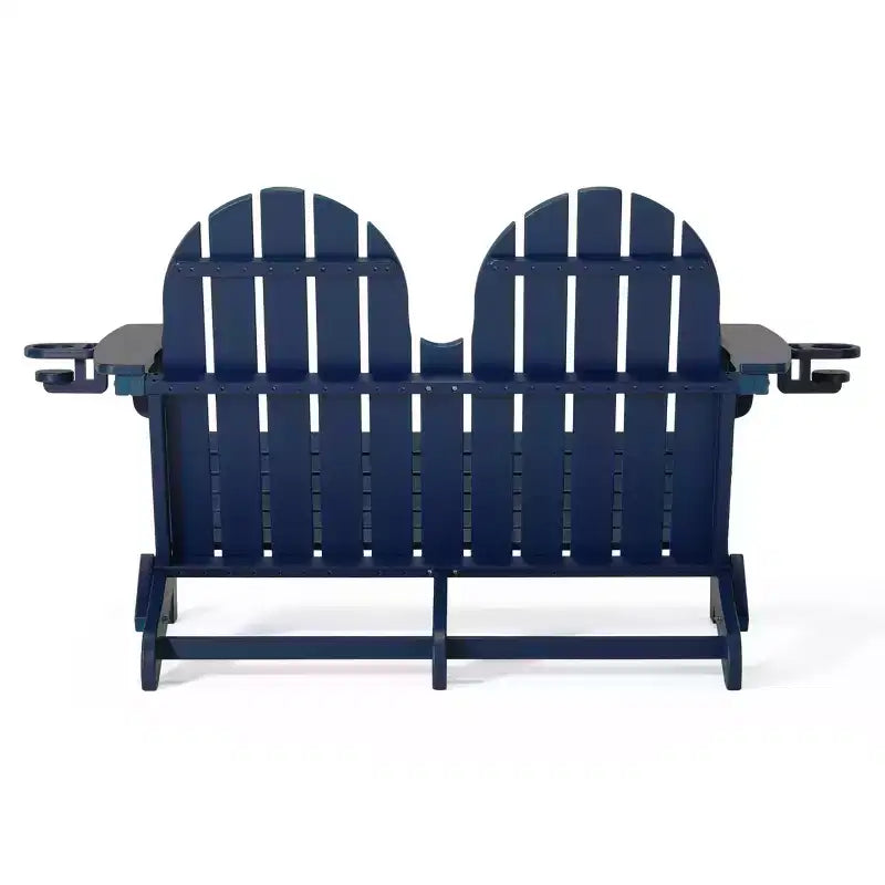 Banc de jardin pliant WestinTrends St. Augustine d'extérieur en HDPE de 49 po