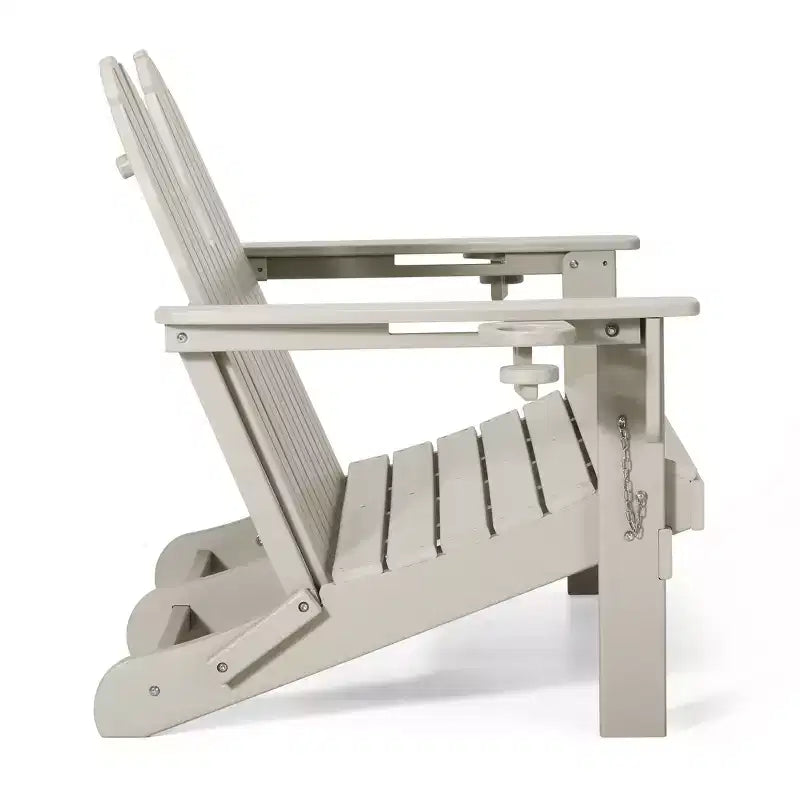 Banc de jardin pliant WestinTrends St. Augustine d'extérieur en HDPE de 49 po
