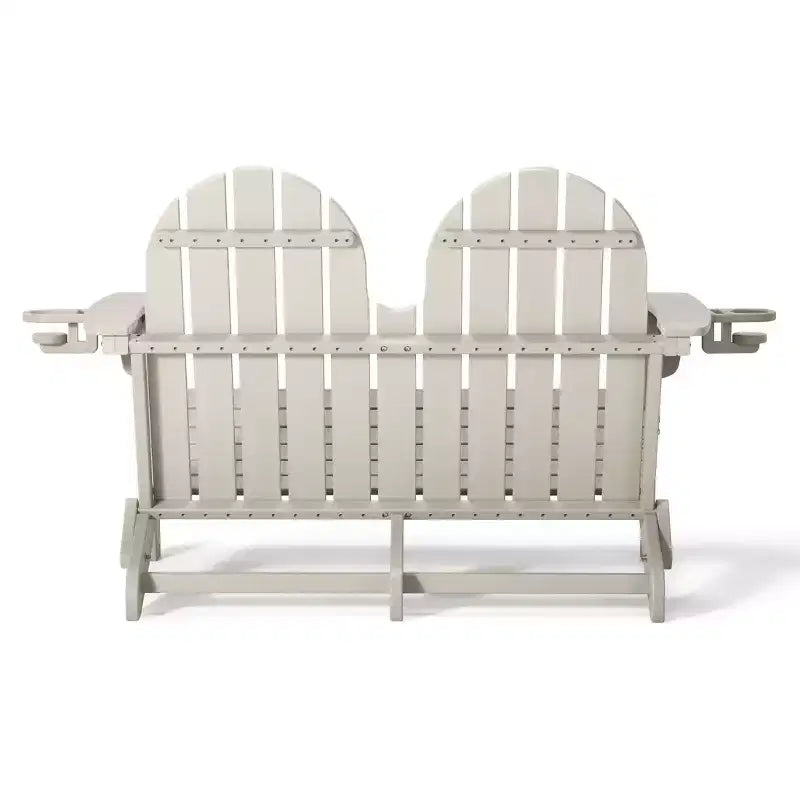 Banc de jardin pliant WestinTrends St. Augustine d'extérieur en HDPE de 49 po
