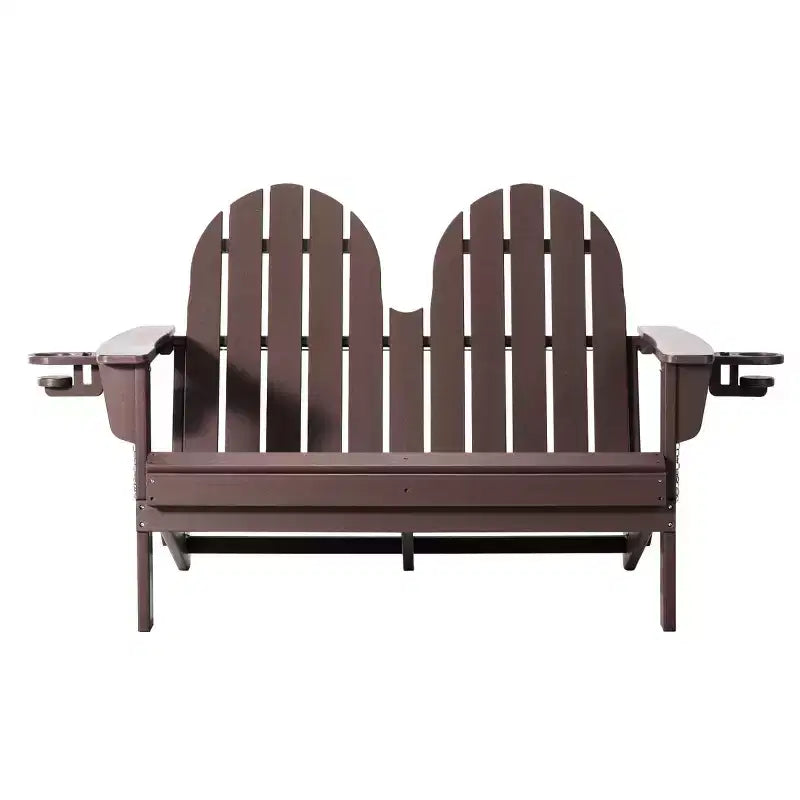 WestinTrends Panca da Giardino Pieghevole Adirondack da Esterni St. Augustine 49 in HDPE