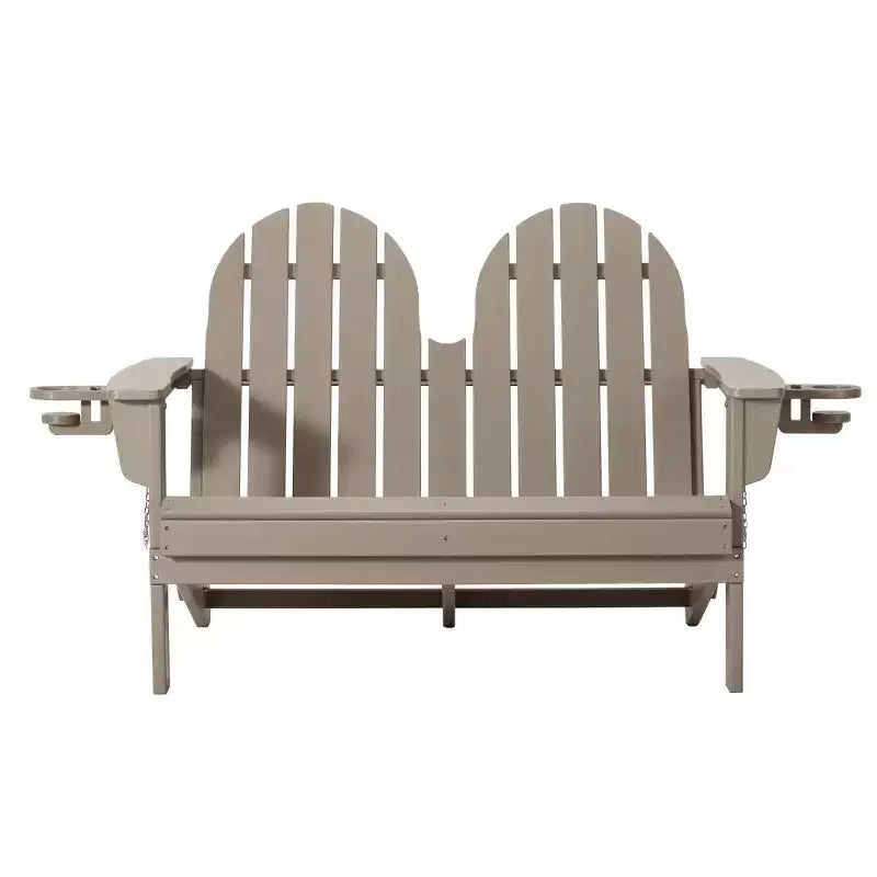 WestinTrends Panca da Giardino Pieghevole Adirondack da Esterni St. Augustine 49 in HDPE