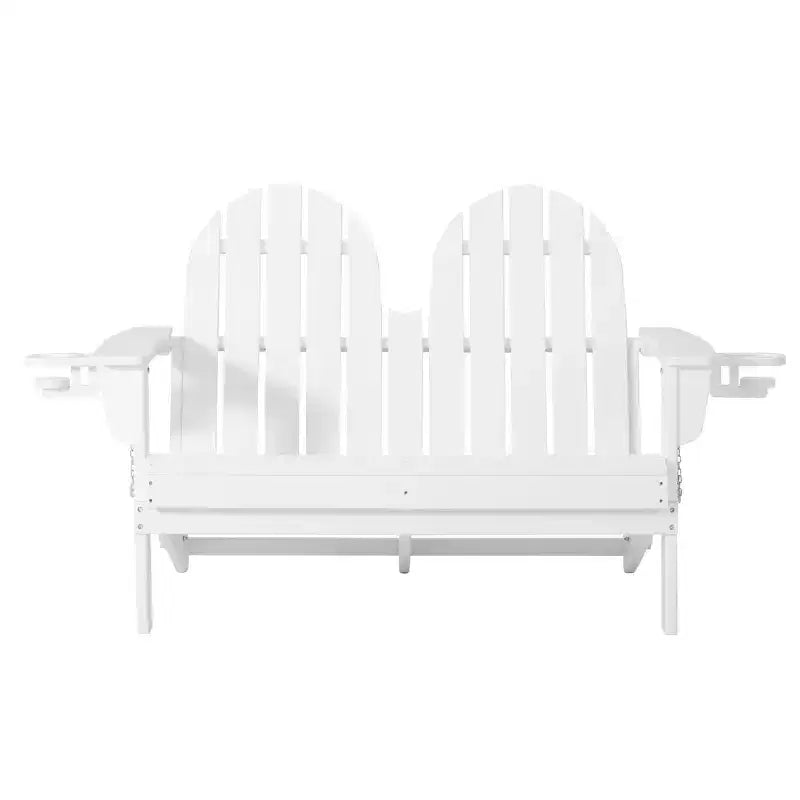 WestinTrends Panca da Giardino Pieghevole Adirondack da Esterni St. Augustine 49 in HDPE
