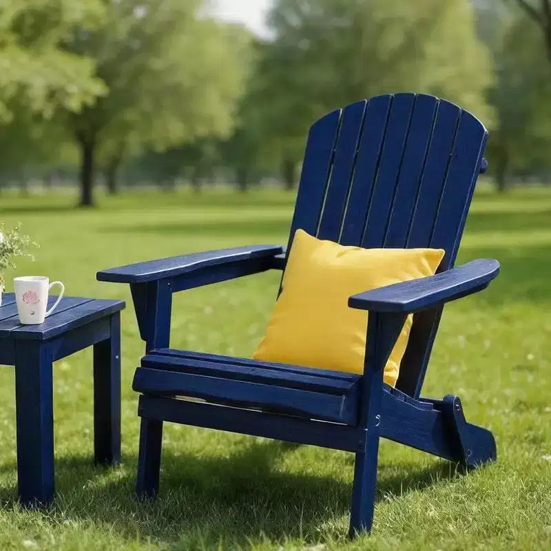 Chaise Adirondack pliante en bois massif Karl Home