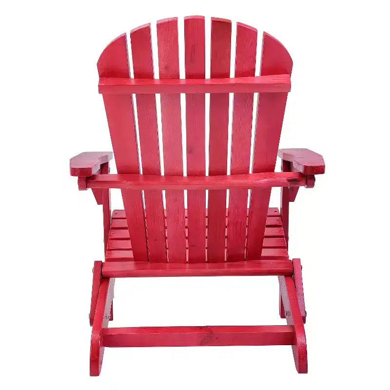 Sedia Adirondack Pieghevole Grande in Legno di Pino Grand Collection