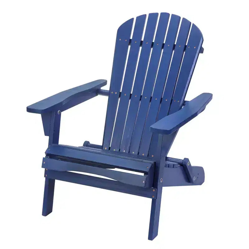 Sedia Adirondack Pieghevole Grande in Legno di Pino Grand Collection