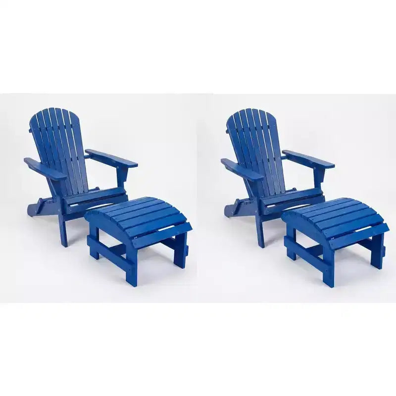 Chaise Adirondack pliante grande taille en pin