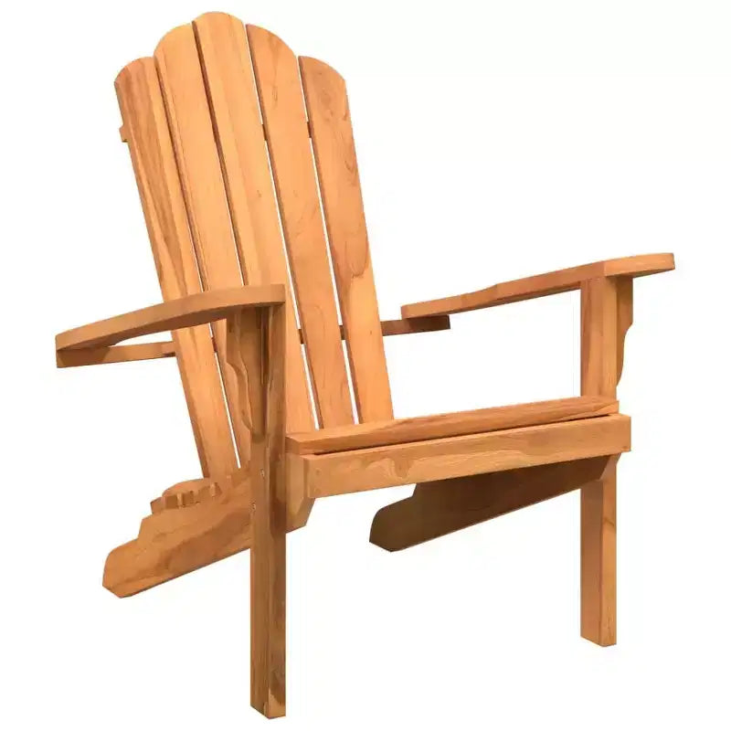 vidaXL Adirondack Chair 2 pcs 78 x 77 x 95 cm Solid Teak Wood