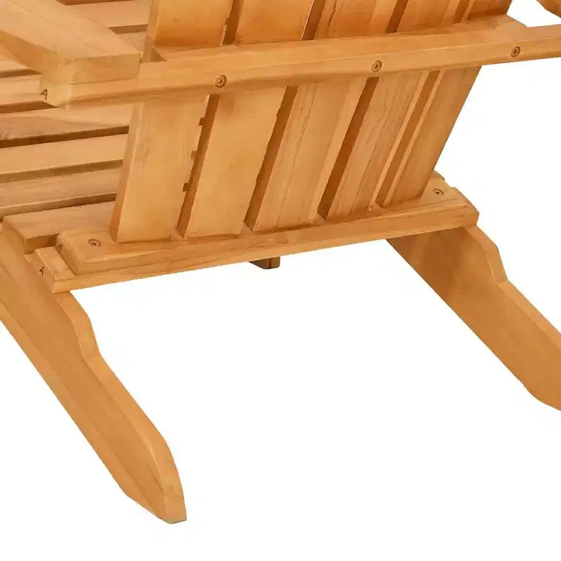 vidaXL Sedia Adirondack 2 pz 78x77x95 cm in Legno Massello di Teak