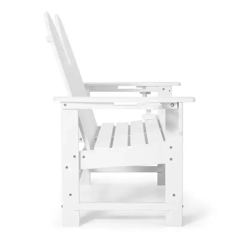 WestinTrends Panca da giardino Adirondack 49 per esterni St. Augustine in HDPE