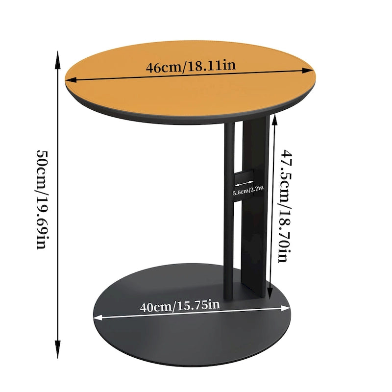 Tavolino da caffè quadrato moderno con 2 cassetti, tavolino laterale bianco Mecha Styling da 80 cm (tavoli grandi/piccoli venduti separatamente)