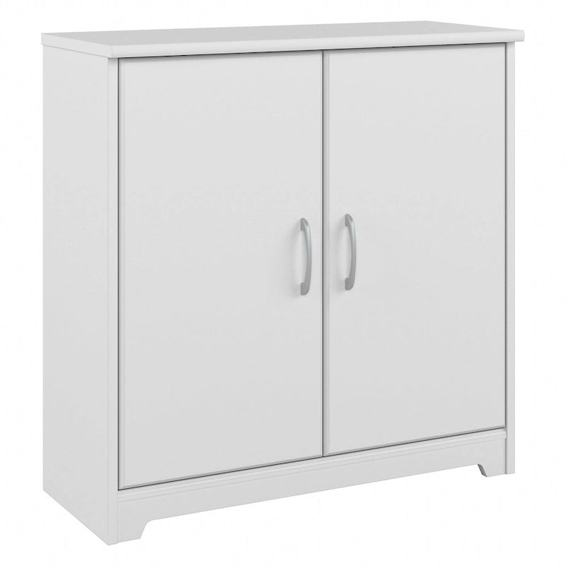 Mobiletto Contenitore Cabot con Ante per Bagno Piccolo di Bush Furniture