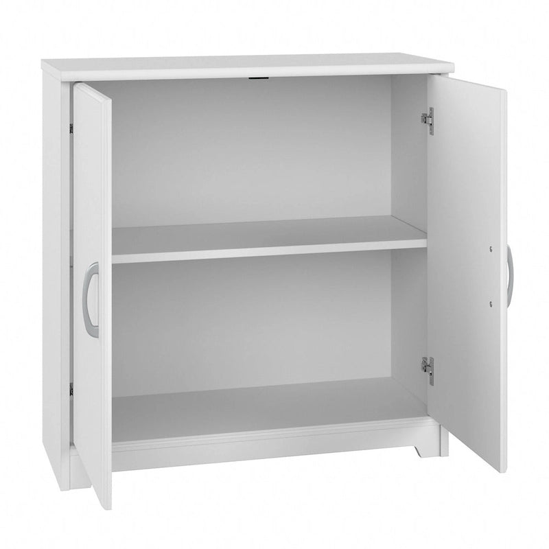 Mobiletto Contenitore Cabot con Ante per Bagno Piccolo di Bush Furniture