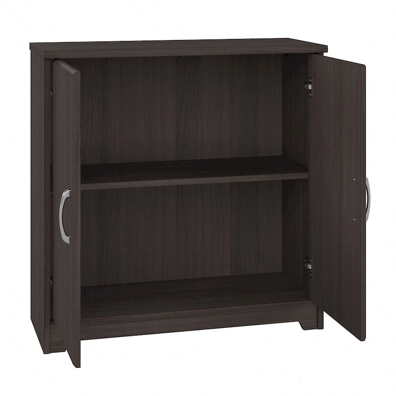 Mobiletto Contenitore Cabot con Ante per Bagno Piccolo di Bush Furniture