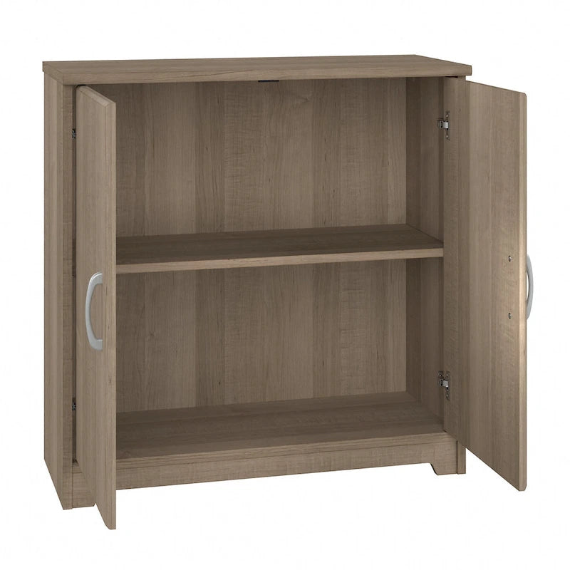 Mobiletto Contenitore Cabot con Ante per Bagno Piccolo di Bush Furniture