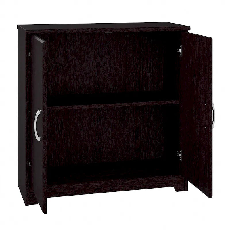 Mobiletto Contenitore Cabot con Ante per Bagno Piccolo di Bush Furniture