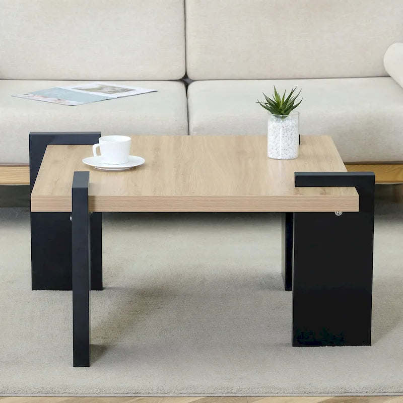 Tavolino da salotto moderno in MDF, resistente ed elegante