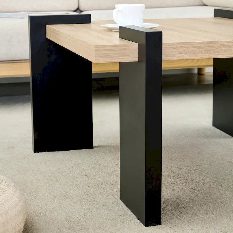 Tavolino da salotto moderno in MDF, resistente ed elegante