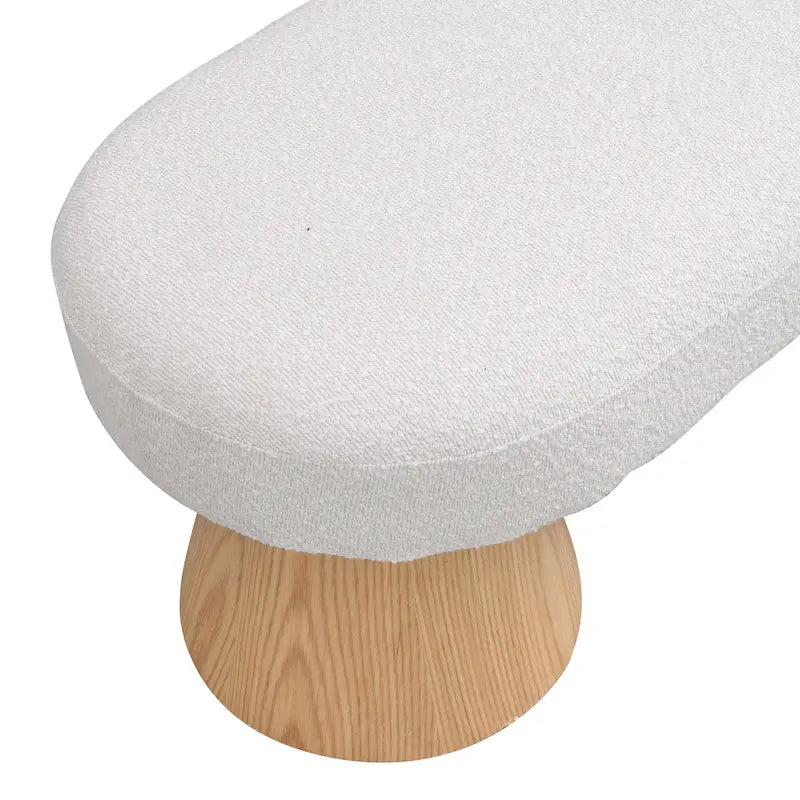Christopher Knight Home - Panca da pranzo imbottita Benjamin, seduta versatile per ingresso e camera da letto con robuste gambe in legno