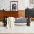 Christopher Knight Home - Taylor Panca Pouf Moderna Rivestita Lunga con Design Multifunzione