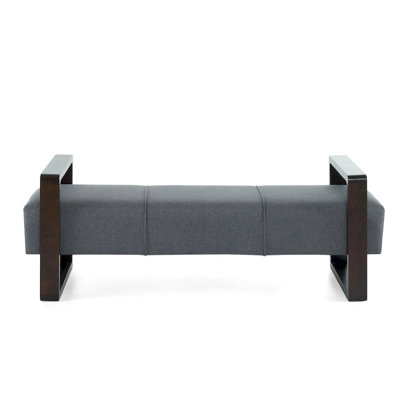 Christopher Knight Home - Taylor Panca Pouf Moderna Rivestita Lunga con Design Multifunzione