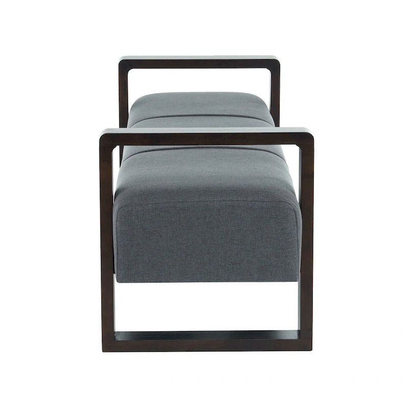 Christopher Knight Home - Taylor Panca Pouf Moderna Rivestita Lunga con Design Multifunzione