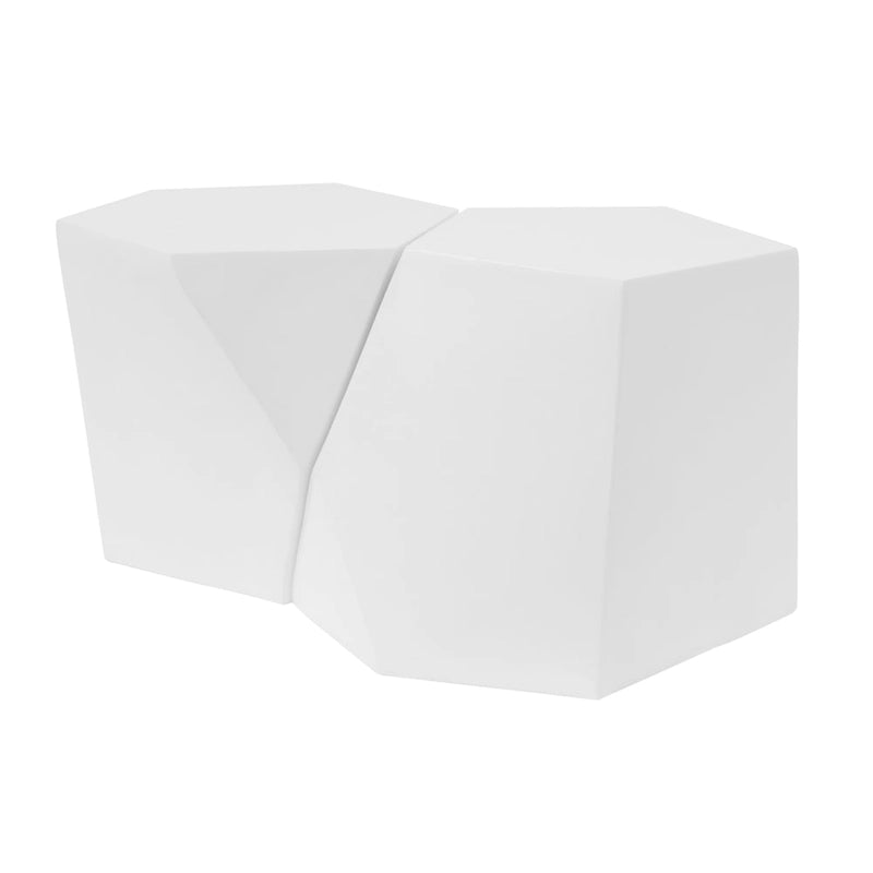 Christopher Knight Home - CloudHouse Tavolino da Caffè Moderno MGO con Design Geometrico