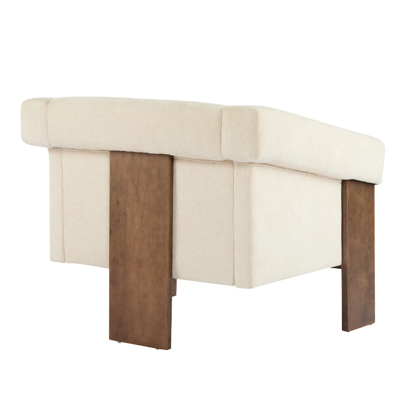 Sedia d'accento Nexvo 34 di Christopher Knight Home in stile moderno di metà secolo