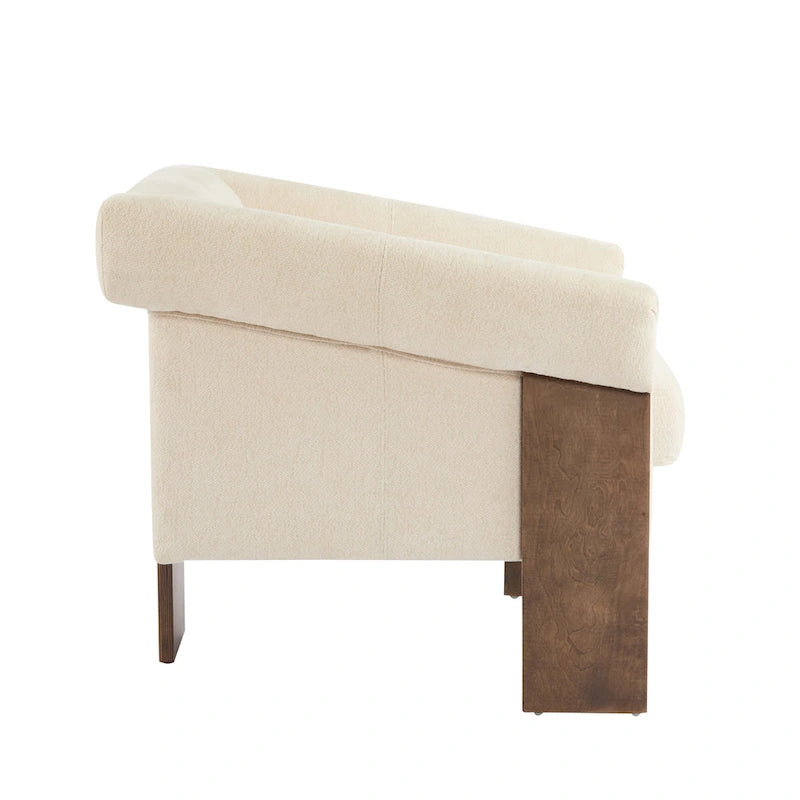 Sedia d'accento Nexvo 34 di Christopher Knight Home in stile moderno di metà secolo