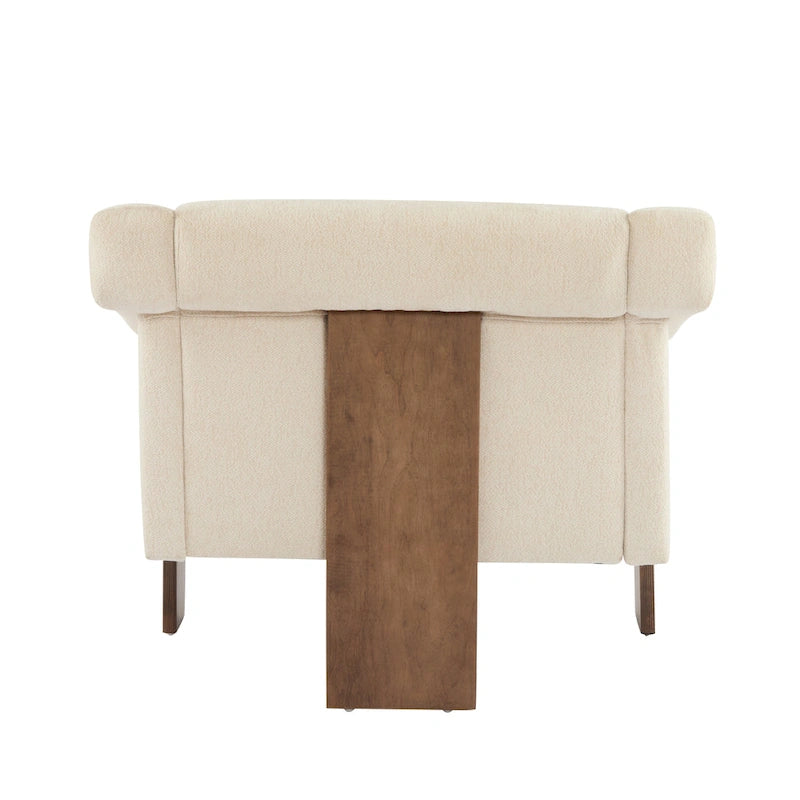 Sedia d'accento Nexvo 34 di Christopher Knight Home in stile moderno di metà secolo