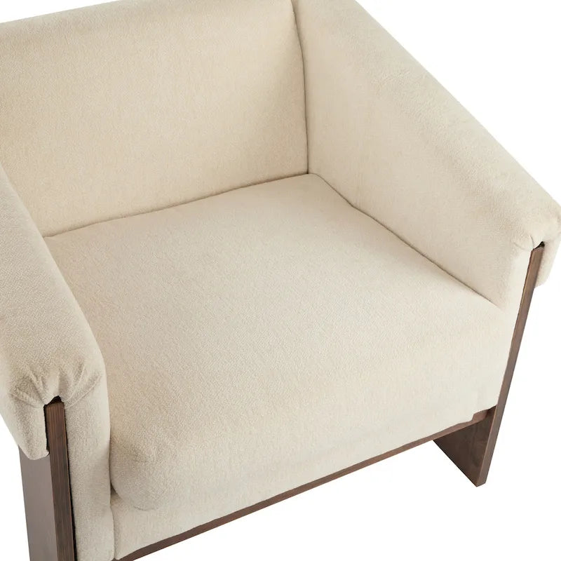 Sedia d'accento Nexvo 34 di Christopher Knight Home in stile moderno di metà secolo