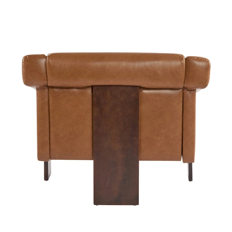 Sedia d'accento Nexvo 34 di Christopher Knight Home in stile moderno di metà secolo