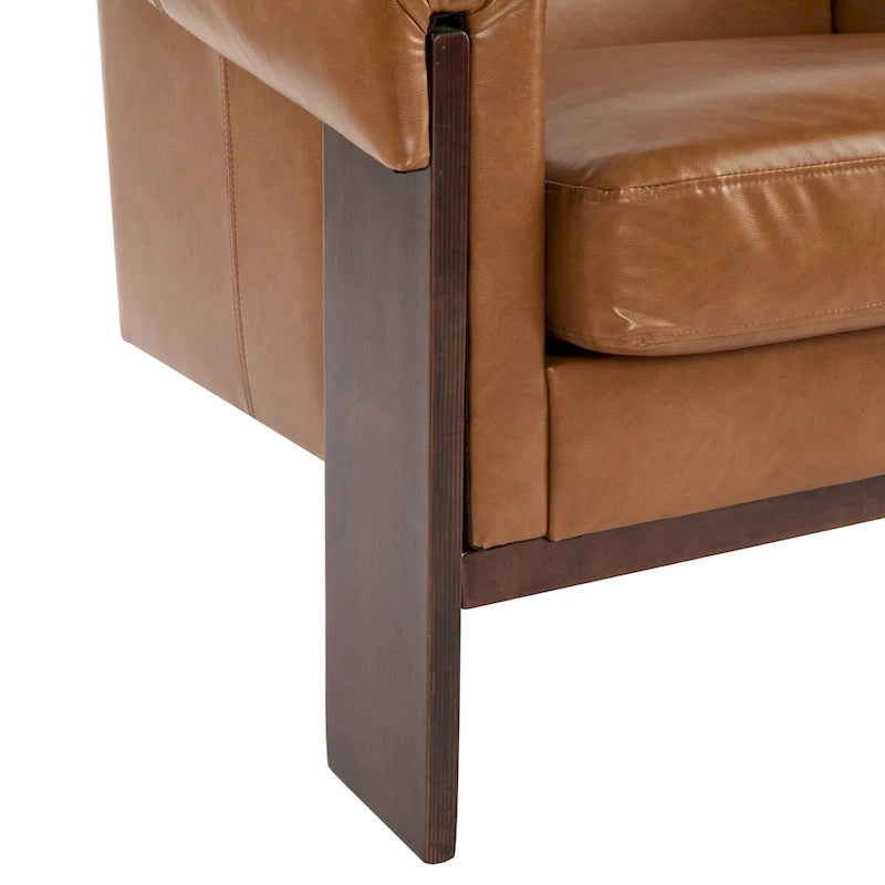 Sedia d'accento Nexvo 34 di Christopher Knight Home in stile moderno di metà secolo