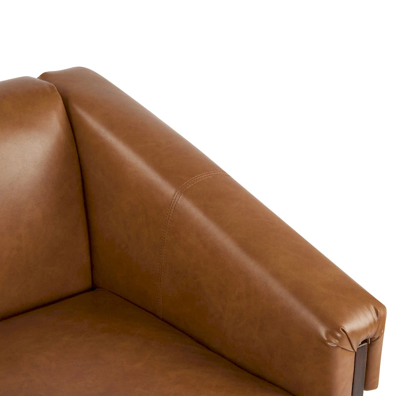 Sedia d'accento Nexvo 34 di Christopher Knight Home in stile moderno di metà secolo