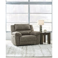 Poltrona reclinabile oversize Signature Design by Ashley Laresview Brown