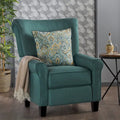 Poltrona reclinabile standard Roomfitters, comoda poltrona lounge per soggiorno, camera da letto, verde acqua