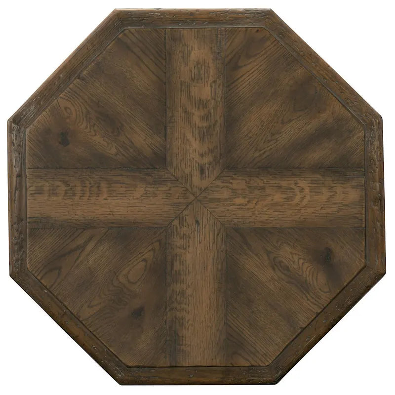 Tavolino Hooker Furniture Mason da 63,5 cm in pioppo della collezione Hill Country