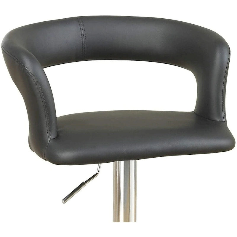 Set di 2 sgabelli da bar altezza bancone, sgabello da bar girevole regolabile con schienale traforato, sgabelli da cucina con braccioli