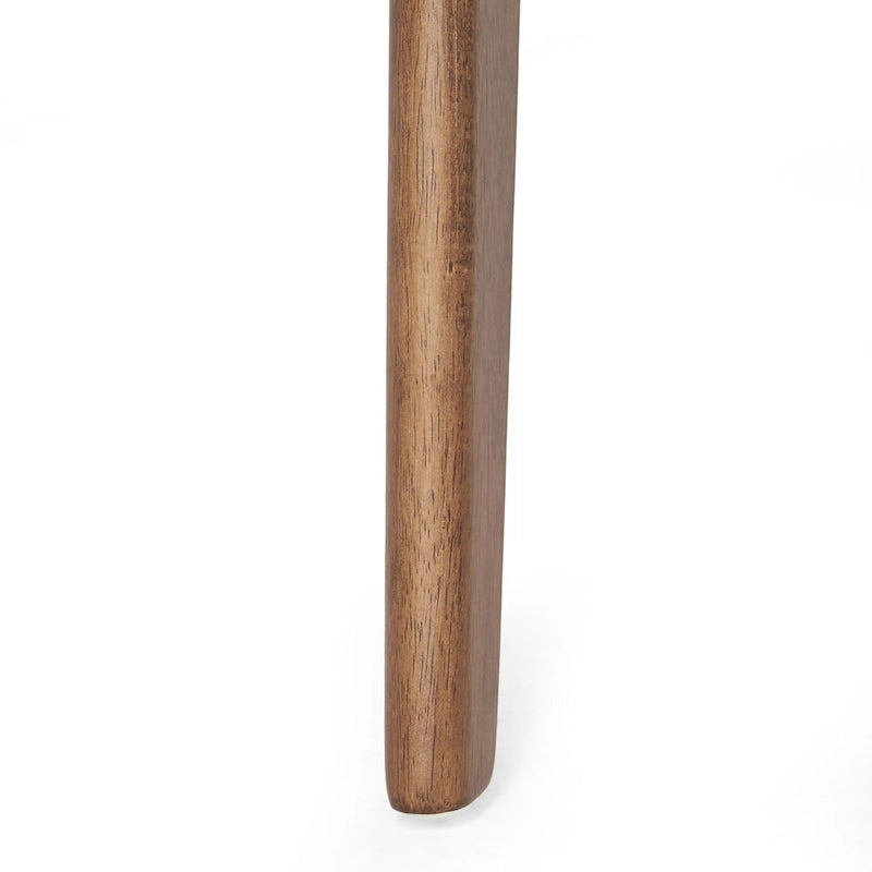Set di 2 sedie da pranzo in legno color beige chiaro sedia laterale sedia da tavolo da ufficio