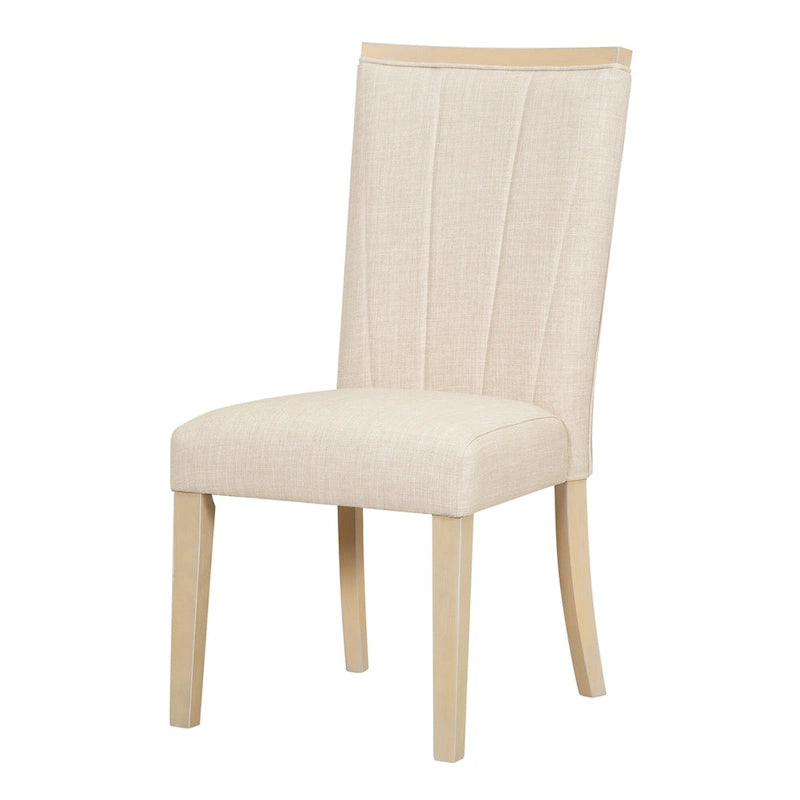 Set da pranzo contemporaneo da 6 pezzi con tavolo a piedistallo e 4 sedie